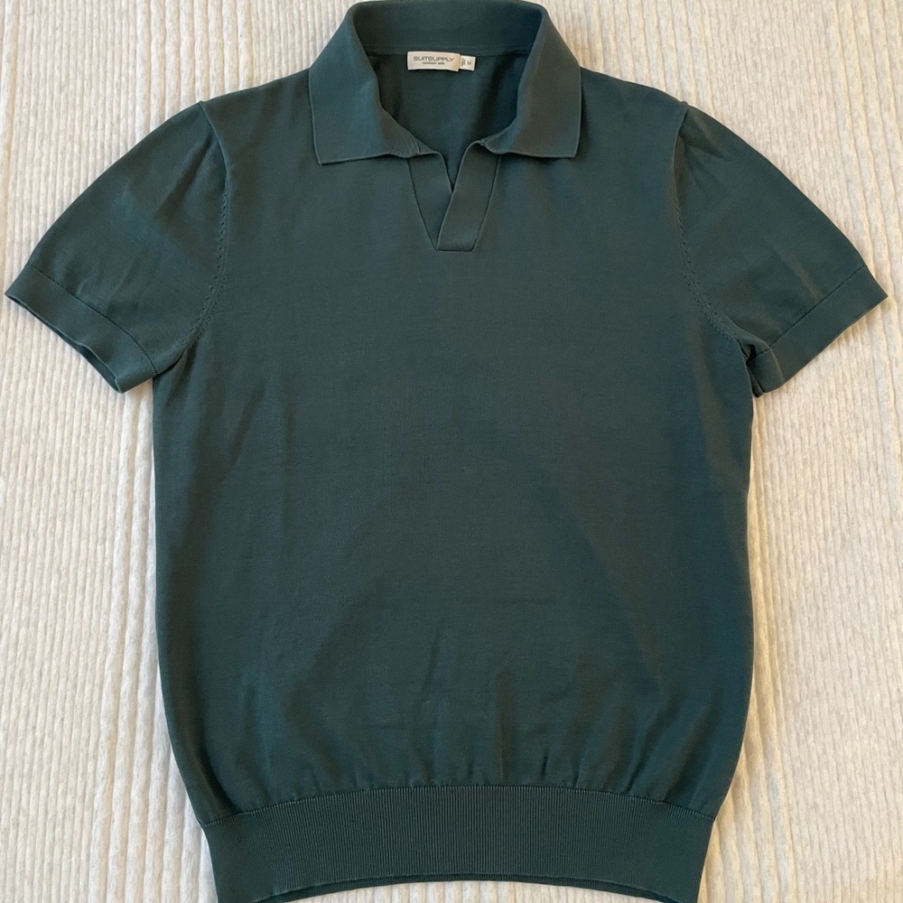 Suit supply Johnny collar polo